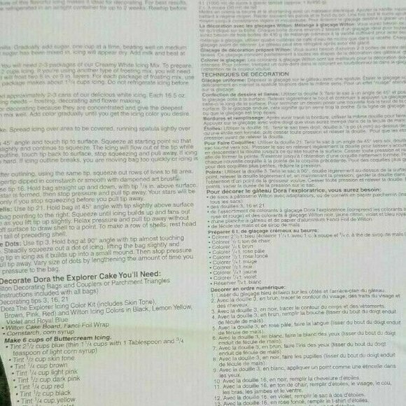 Cake Pan DORA Wilton Dora Explorer Contoured Children Birthday School Party VTG - Picture 6 of 8